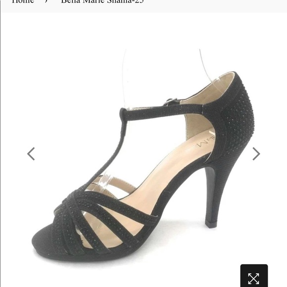 BELLA MARIE SHANIA-25 WOMENS HIGH HEEL DRESS SHOES. - Picture 4 of 5